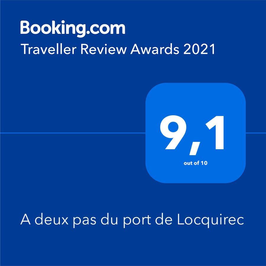 A Deux Pas Du Port De Locquirec Apartamento Exterior foto